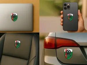 VW Adesivi Aziendali Personalizzati Stile Elite Multiuso